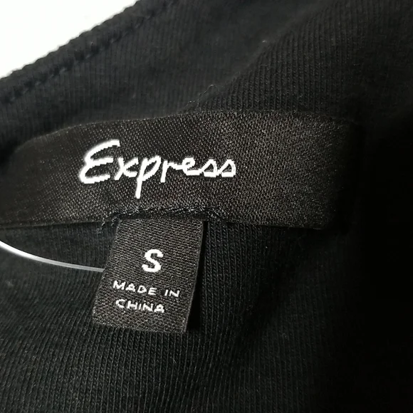 Express Sequined One-Shoulder Top - Picture 3 of 4